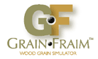 Grain·Fraim - Wood Sign Alternative